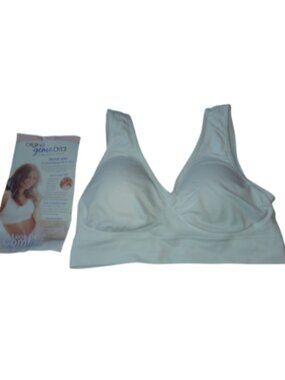 NWOT Original Geie Bra Size L No Hooks No Wire Removable Pads